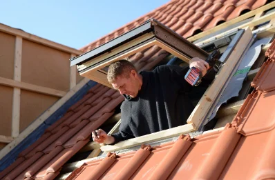 Pose de fenêtres de toit Velux aux Ternes